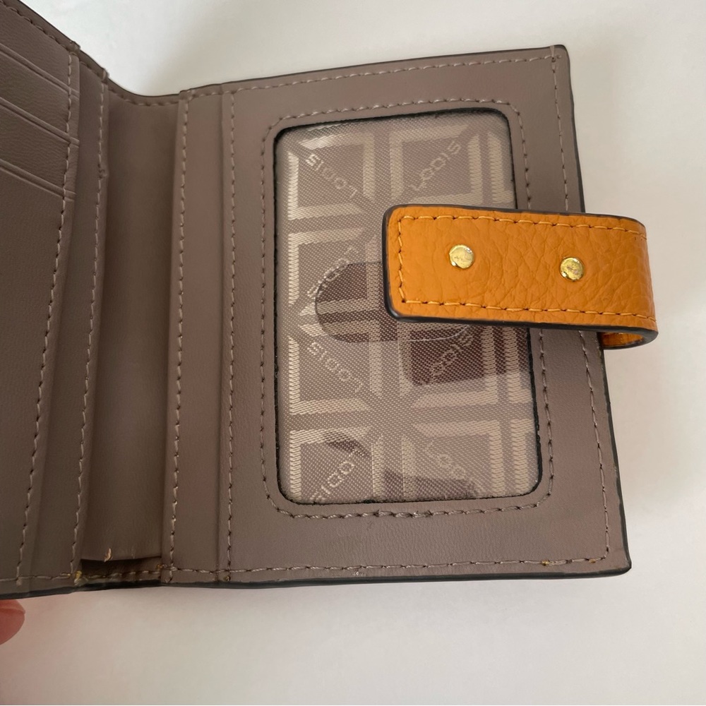 LODIS Mustard Bi Folded Card Holder - Picture 7 of 9